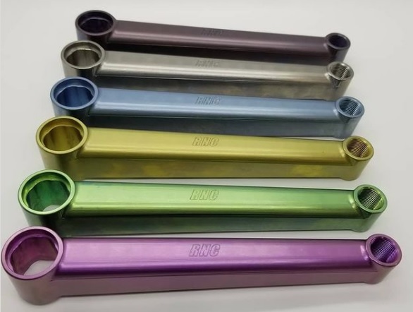 RNC BMX Titanium Spline Drive Crankset