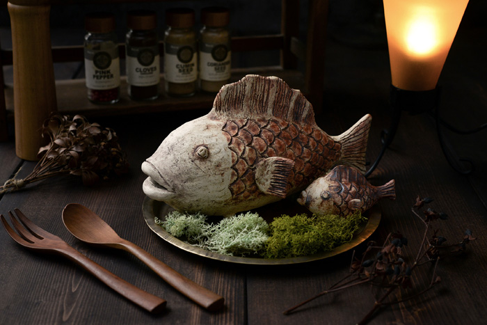 魚のオブジェ｜アンティーク＆ヴィンテージ風の素敵な世界観｜ブログ