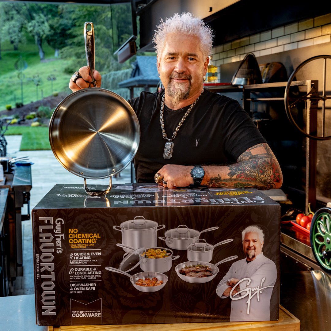 Stainless Steel 10 Piece Set