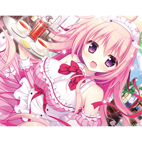 白もち桜」キャンバスアート 01「恋するココロと魔法のコトバ」春ハル