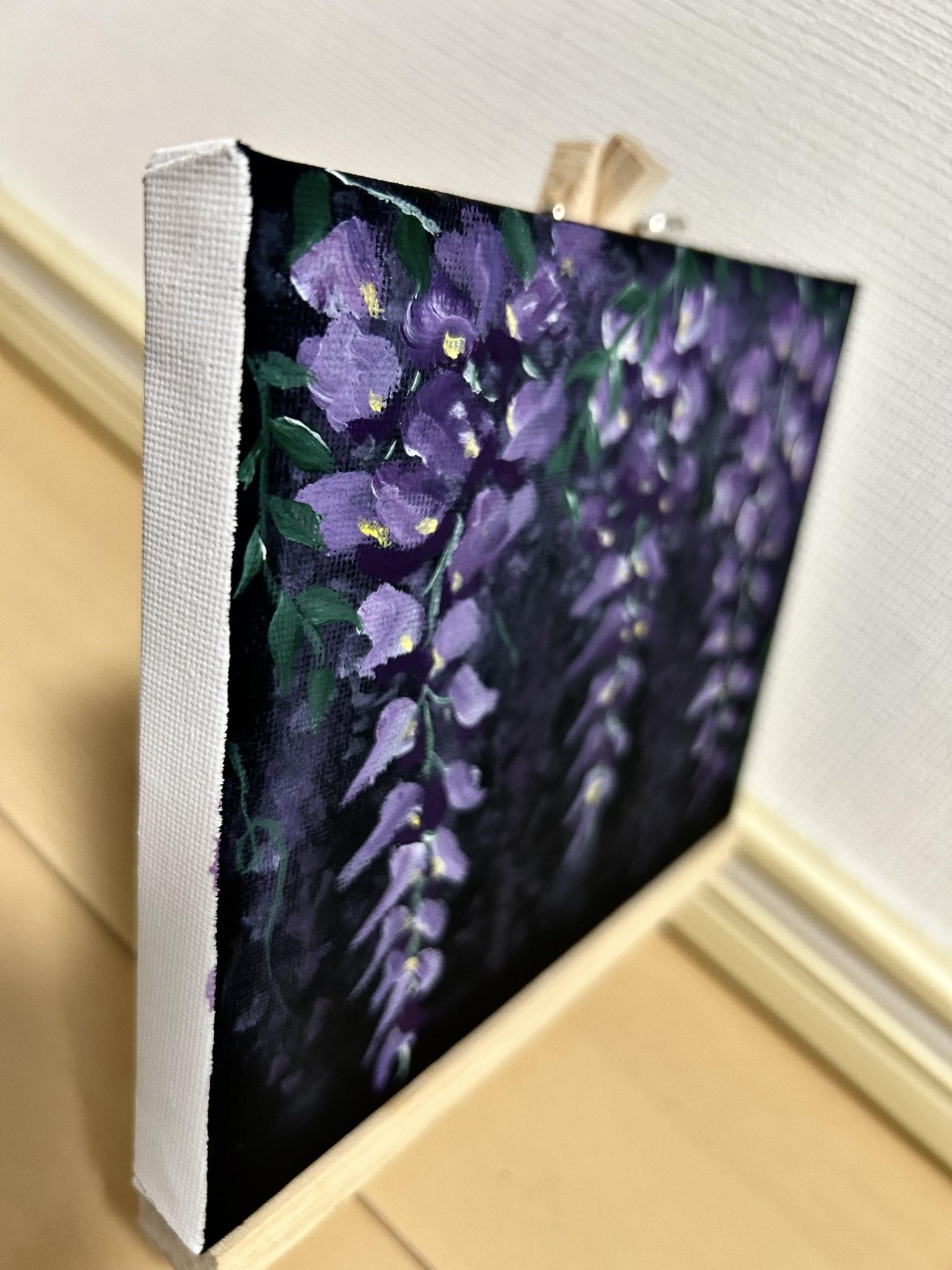 絵画の通販、購入ならFROM ARTIST/作品名：藤の花/作家名：ぷりんたい