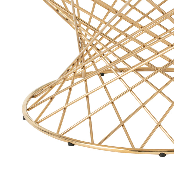 マーリア コーヒーテーブル 大理石×ゴールド（φ800） | Francfranc