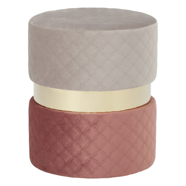 ジェム スツール グレーxピンク | Francfranc（フランフラン）公式通販