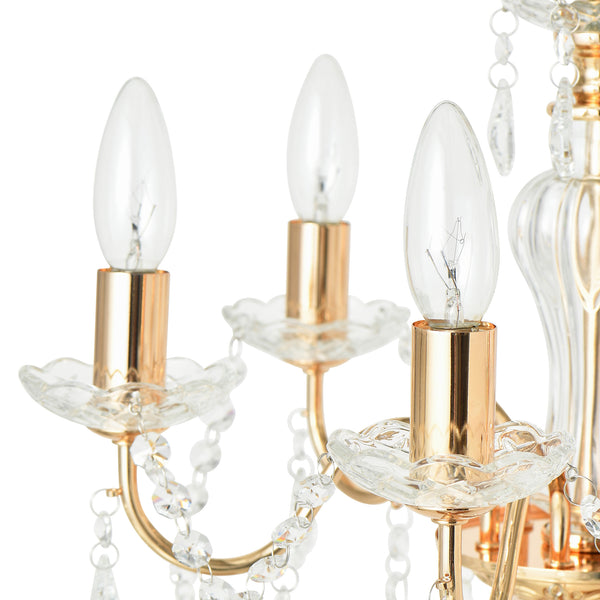 アントイン シャンデリア 6灯 ゴールド | Francfranc（フランフラン