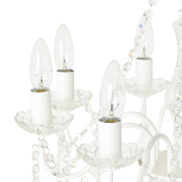 アントイン シャンデリア 8灯 ホワイト | Francfranc（フランフラン