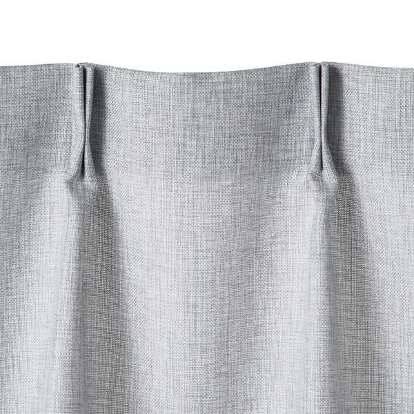 ラメ カーテン H1350×W1000 ライトグレー（ドレープ/既製
