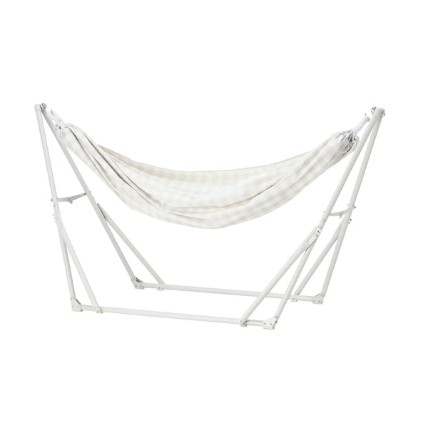 ルボン 3WAYハンモック チェック ベージュ×ホワイト | Francfranc