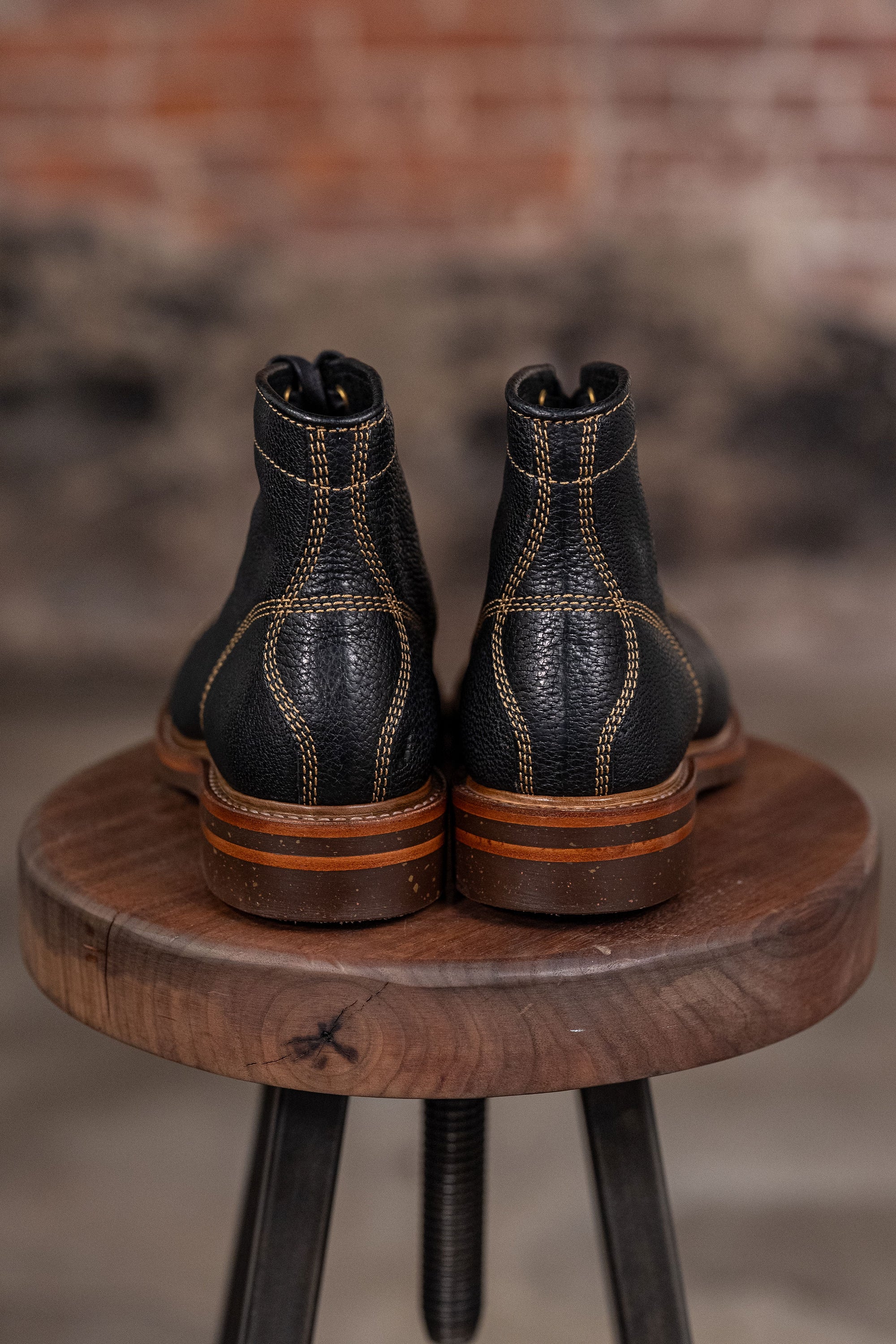 John Lofgren Monkey Boots - Limited Edition Ezo Bear Black