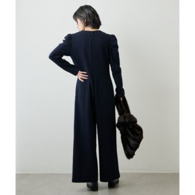 Whim Gazette(ウィム ガゼット)のパフスリーブジャンプスーツ通販