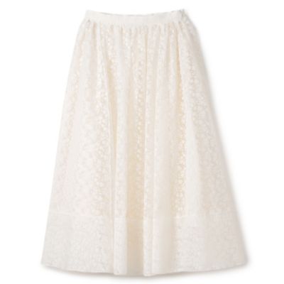 BLAMINK(ブラミンク)のフラワープリントギャザースカート通販