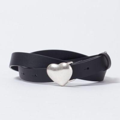 LEFIJE(レフィエ)のシルバーハートレザー細ベルト通販 | 集英社HAPPY