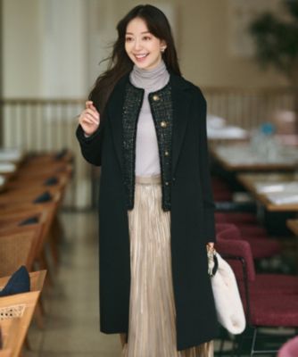 23区 L(ニジュウサンク エル)の【滝沢眞規子さん着用】ウールカシミヤ