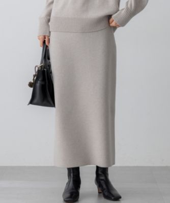 23区(ニジュウサンク)の【VERY掲載/洗える】カシミヤブレンド Iライン