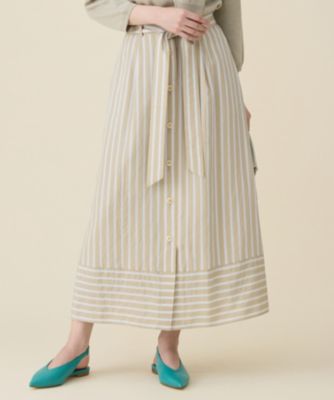 自由区 L(ジユウク エル)のビスコースナイロンドビーストライプ