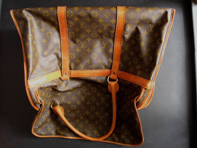 Louis Vuitton モノグラム ボストンバッグ ハンドル根革修理・オイル