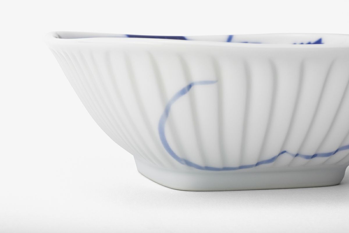 ブルーワイナリー ペア角小鉢 | 有田焼 深川製磁｜公式オンラインストア
