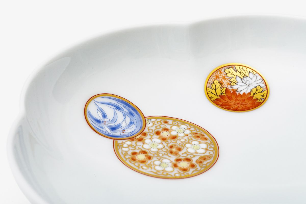 寿赤絵 祝組皿 | 有田焼 深川製磁｜公式オンラインストア