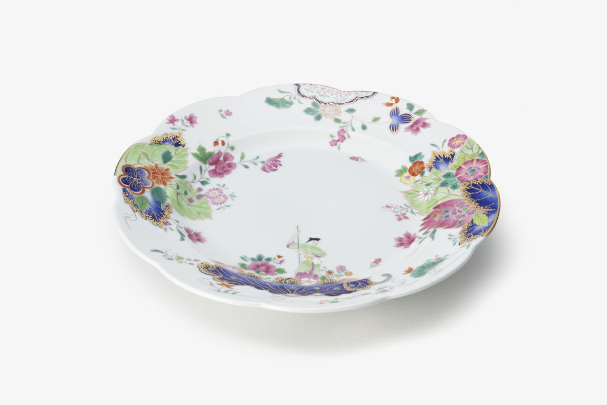 萩花見 八角盛皿 | 有田焼 深川製磁｜公式オンラインストア