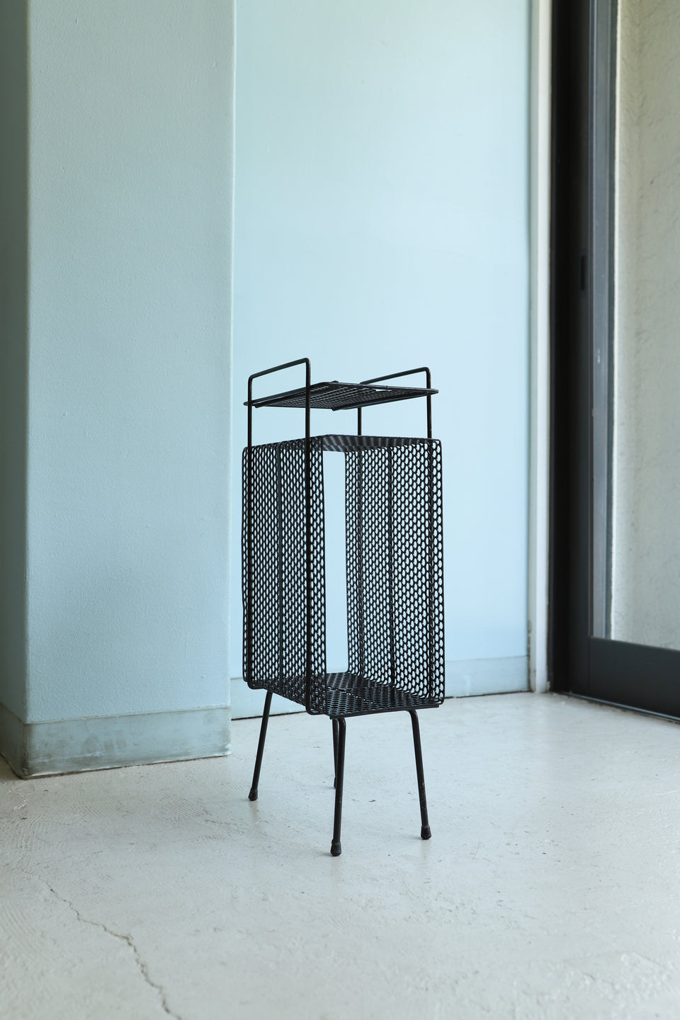 アメリカヴィンテージ マガジンラック アイアン ミッドセンチュリー/US