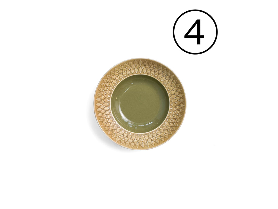 デンマークヴィンテージ クロニーデン レリーフ スープボウル