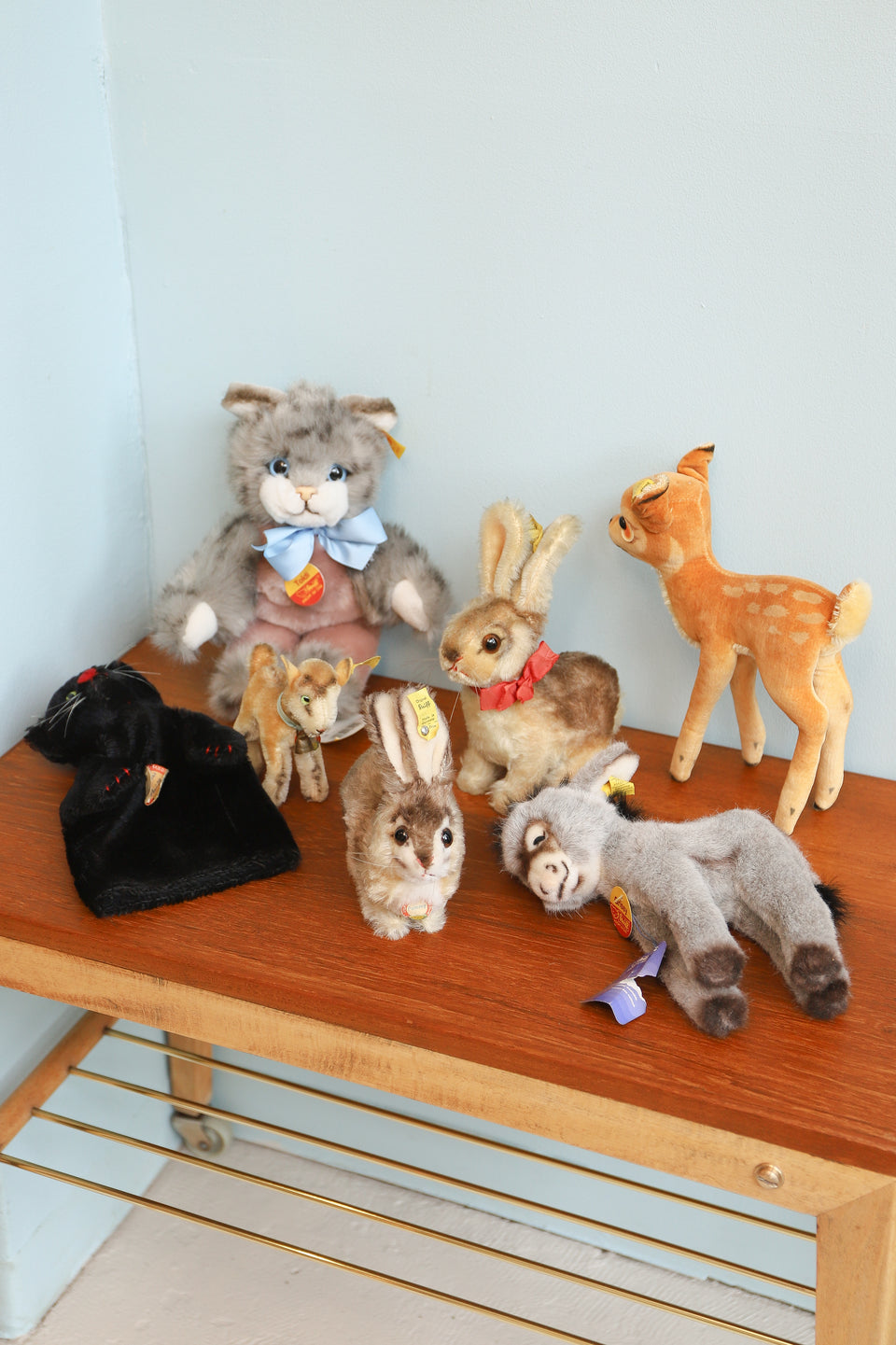 ヴィンテージシュタイフ ぬいぐるみ 人形 ドイツ製/Vintage Steiff