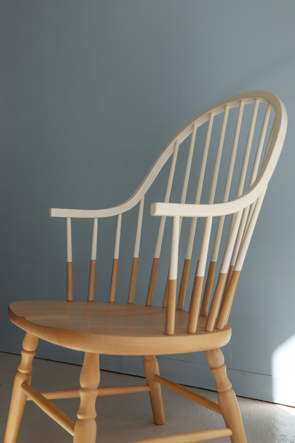 秋田木工 ラウンジチェア ウィンザーチェア 椅子 エディションブルー