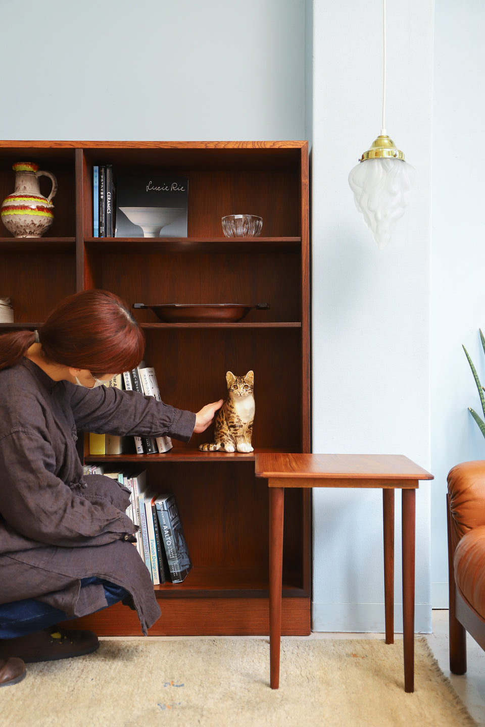 ウィンスタンレイキャット ケンジントンキャット キジ白猫 陶器