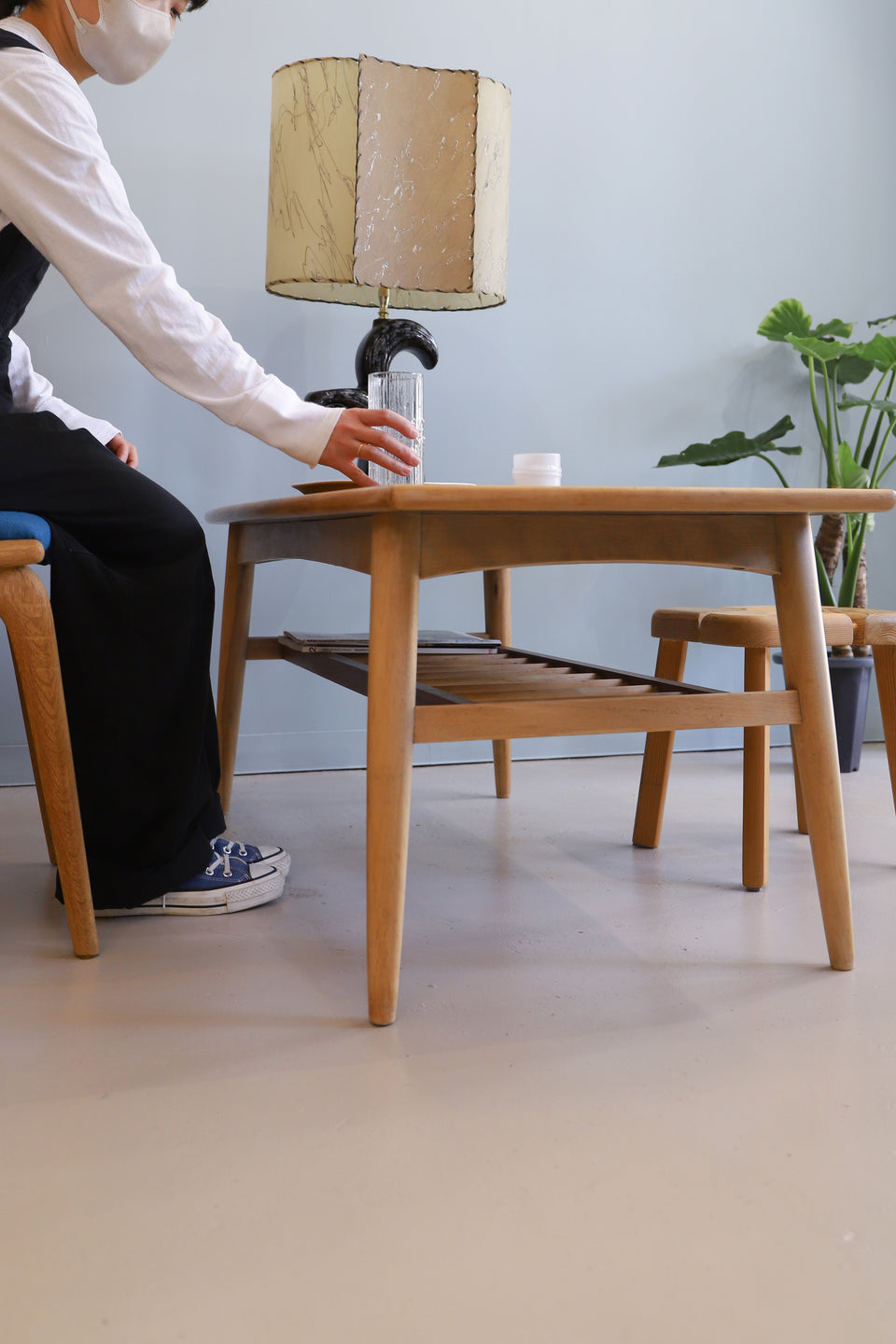 ヴィンテージ コーヒーテーブル センターテーブル レトロ ミッド