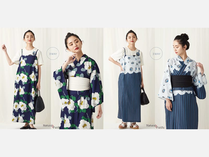 Twitterでトレンド入り！話題のセパレート浴衣風セットアップ発売中