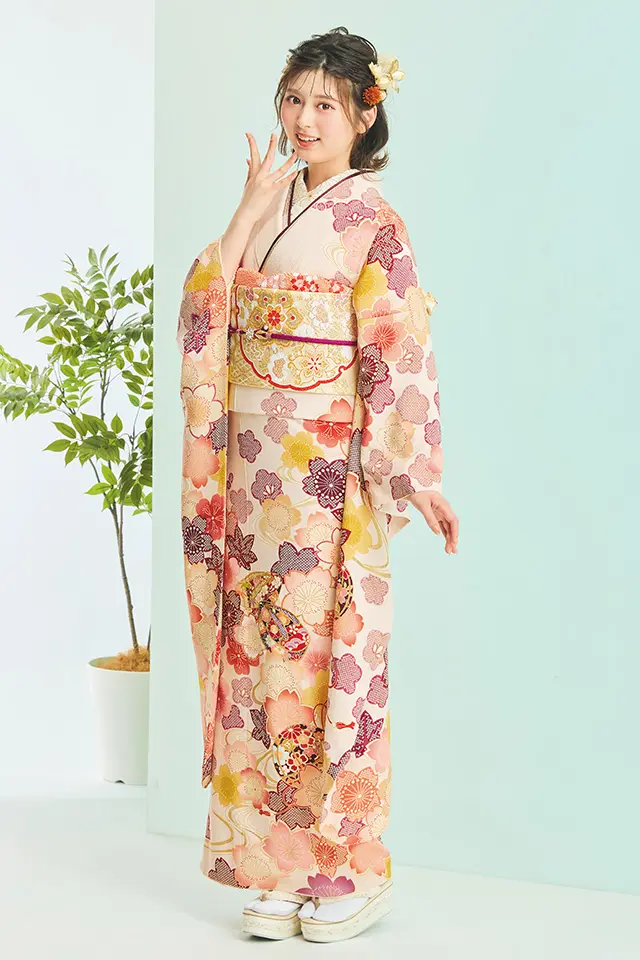 成人式振袖カタログ(I-4502) | 成人式の振袖レンタル・振袖購入・ママ