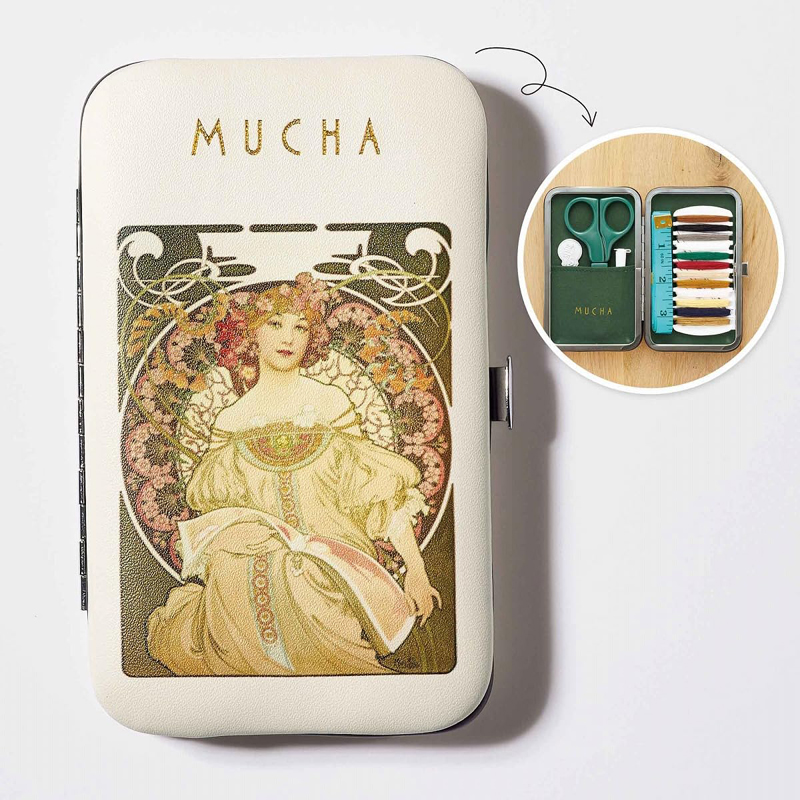 予告＞ GLOW グロー 2024年 12月号 【付録】 ミュシャ お裁縫セット