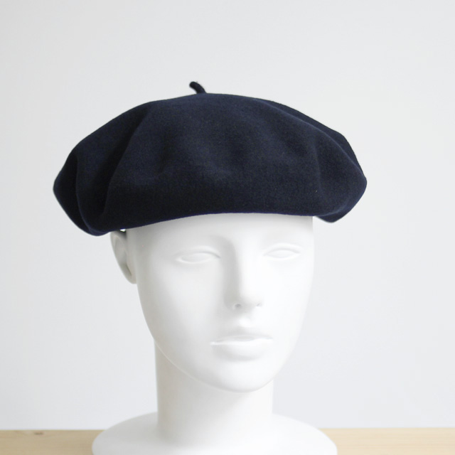 新品】MANUFACTURE DE BERETS キャスベレー帽 ネイビー MANUFACTURE DE
