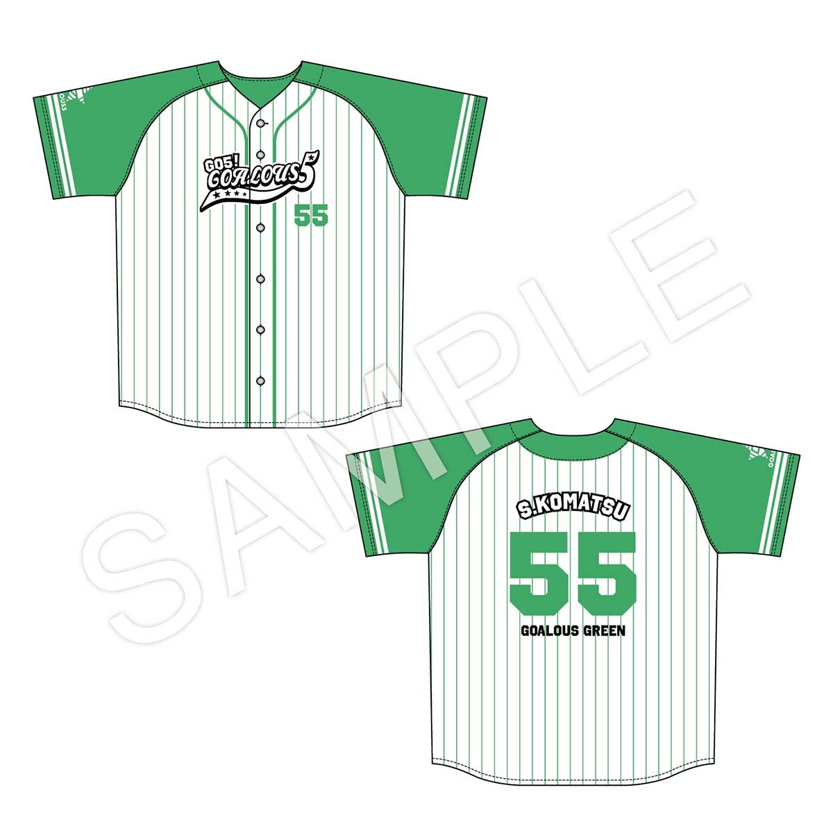 ジュースごくごく倶楽部 ベースボールシャツ S ジュースごくごく倶楽部