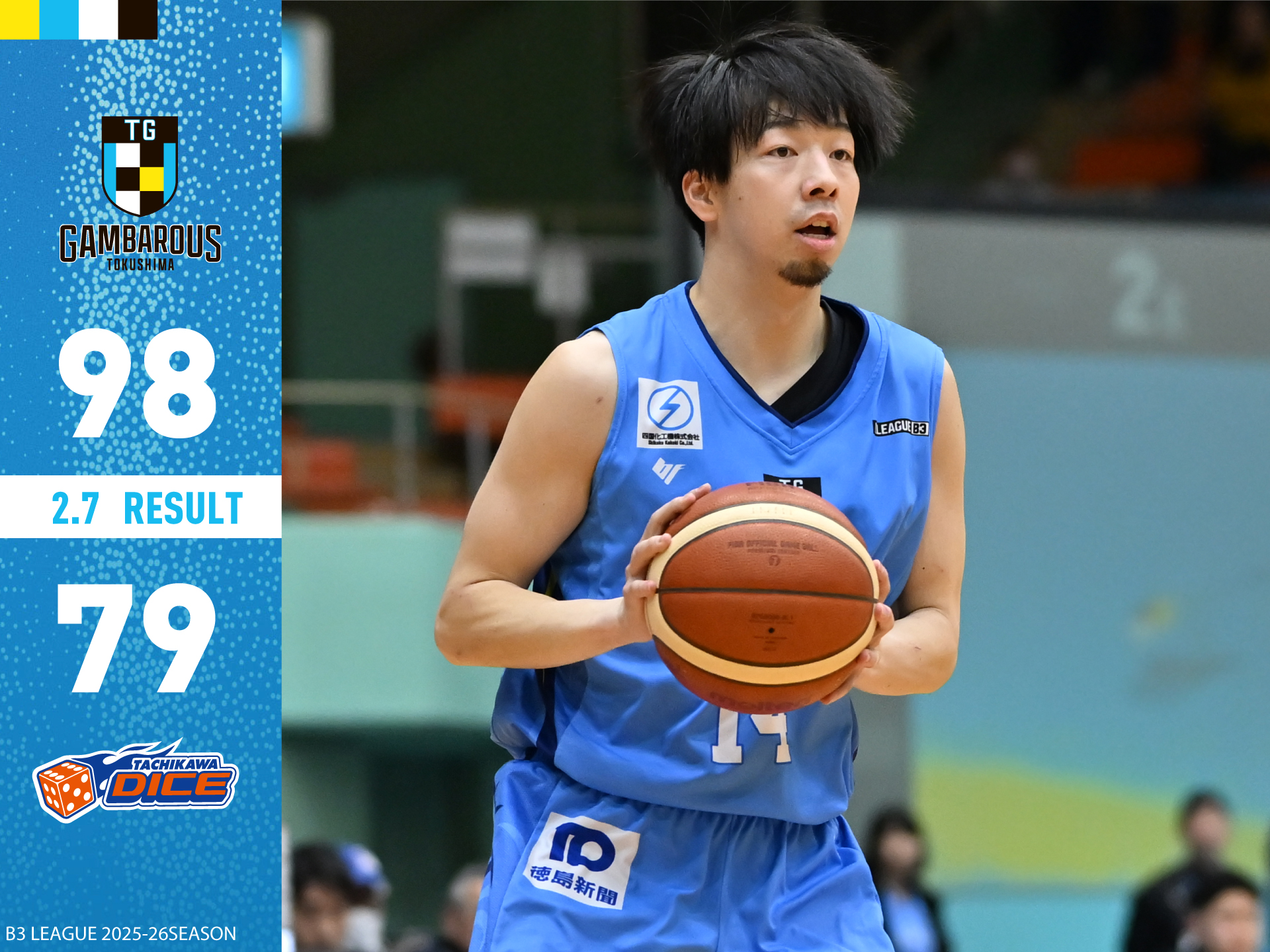 GAME | 徳島ガンバロウズ