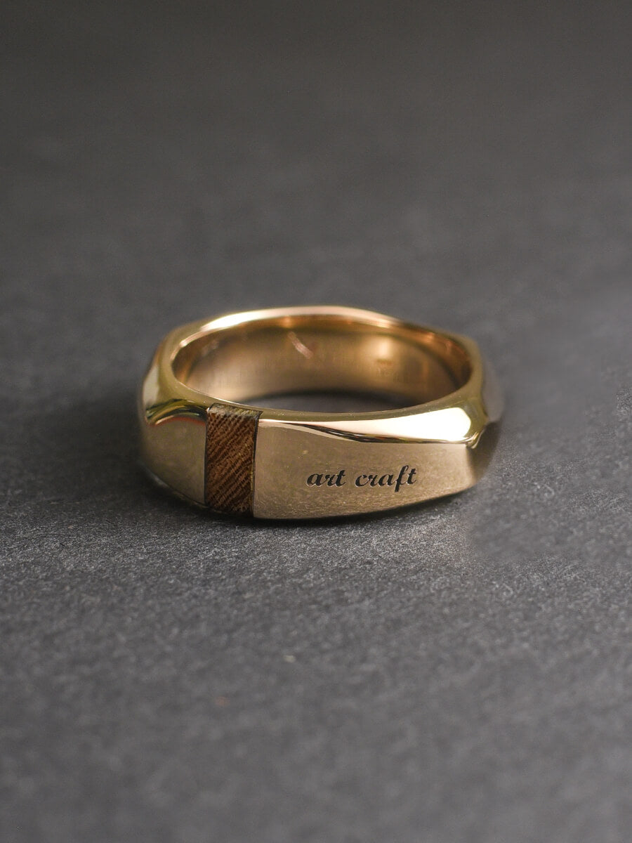 art No.017 | ゴールド/プラチナリング | gajumaru art craft | 沖縄