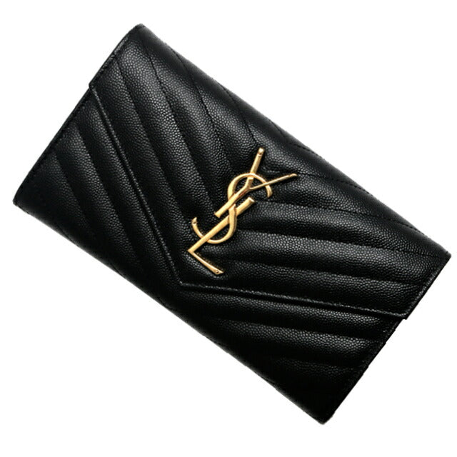 サンローラン SAINT LAURENT 二つ折り長財布 レディース 長財布