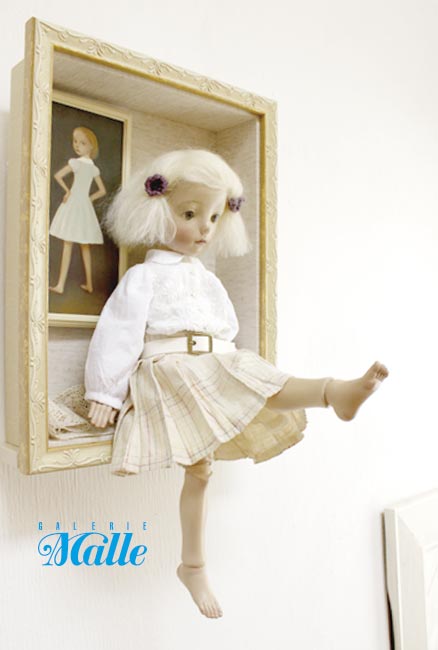 くるはらきみ人形絵画展 ／ 人形遊び | GALERIE Malle | ギャラリーまぁる