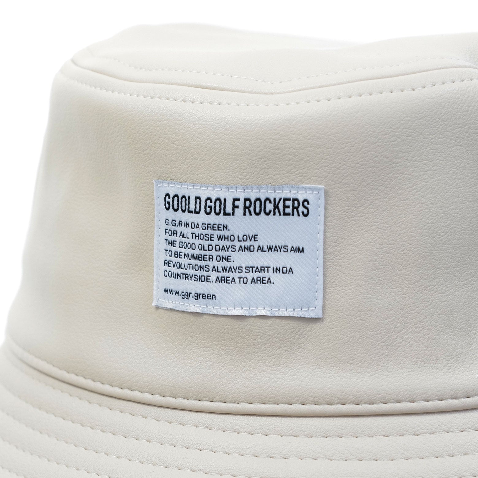 メンズウェア GOOLD GOLF ROCKERS PU LEATHER BUCKET HAT GOOLD GOLF