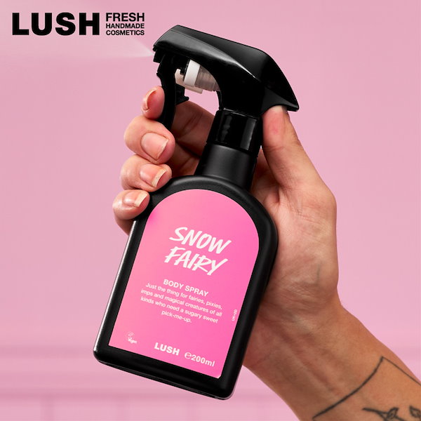 Qoo10] LUSH LUSH スノーフェアリー ボディスプレ