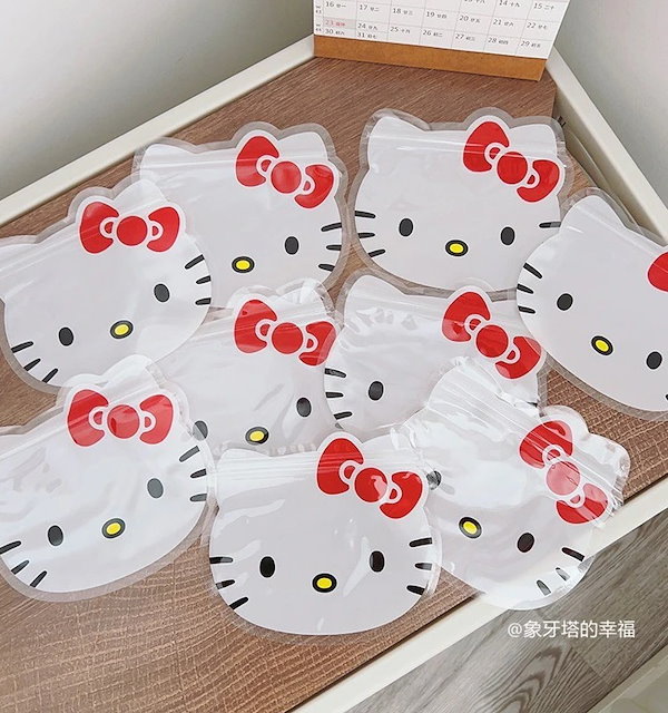 Qoo10] ハローキティ ジップロックバッグ ハロー
