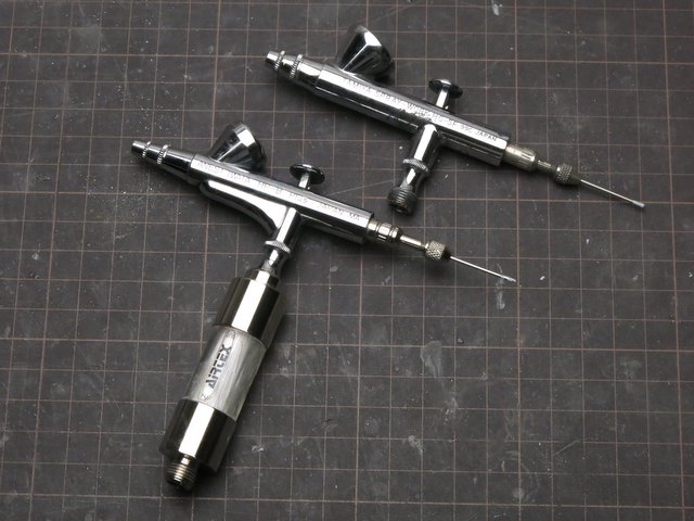 メインのエアブラシをアネスト岩田のHP-BPに変更｜God Dwells in Small