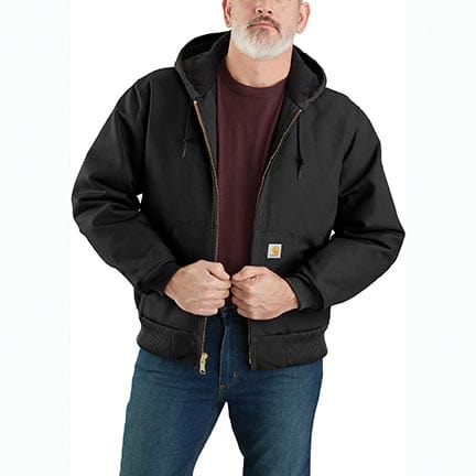 Carhartt J140 Loose Fit Firm Duck Insulated Flannel-Lined Active