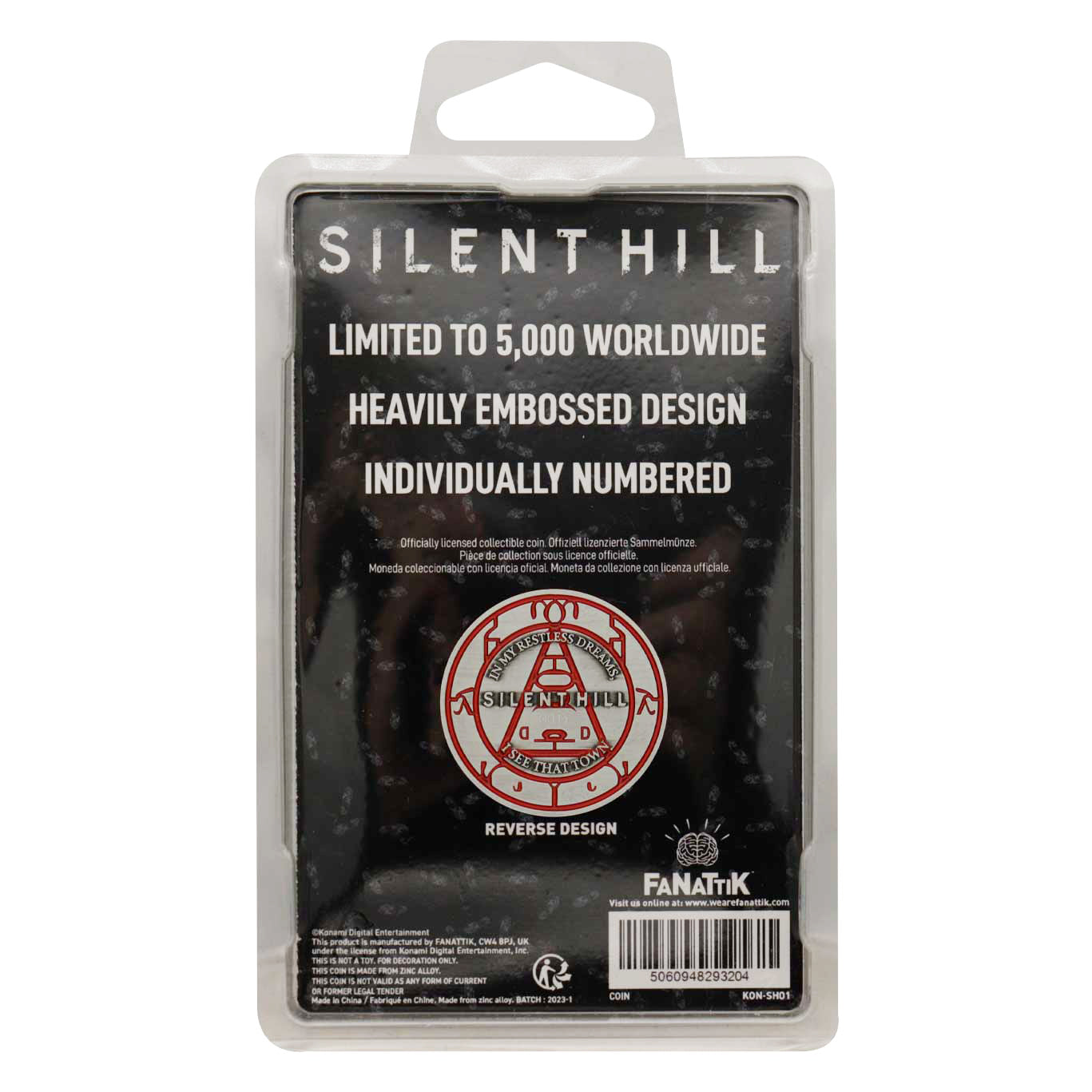 SILENT HILL レッドピラミッドシング コイン（シリアルナンバー入り
