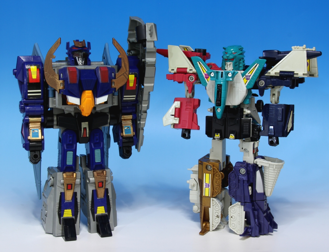 トランスフォーマーV 合体対決！「ランドクロス」VS「ライオカイザー