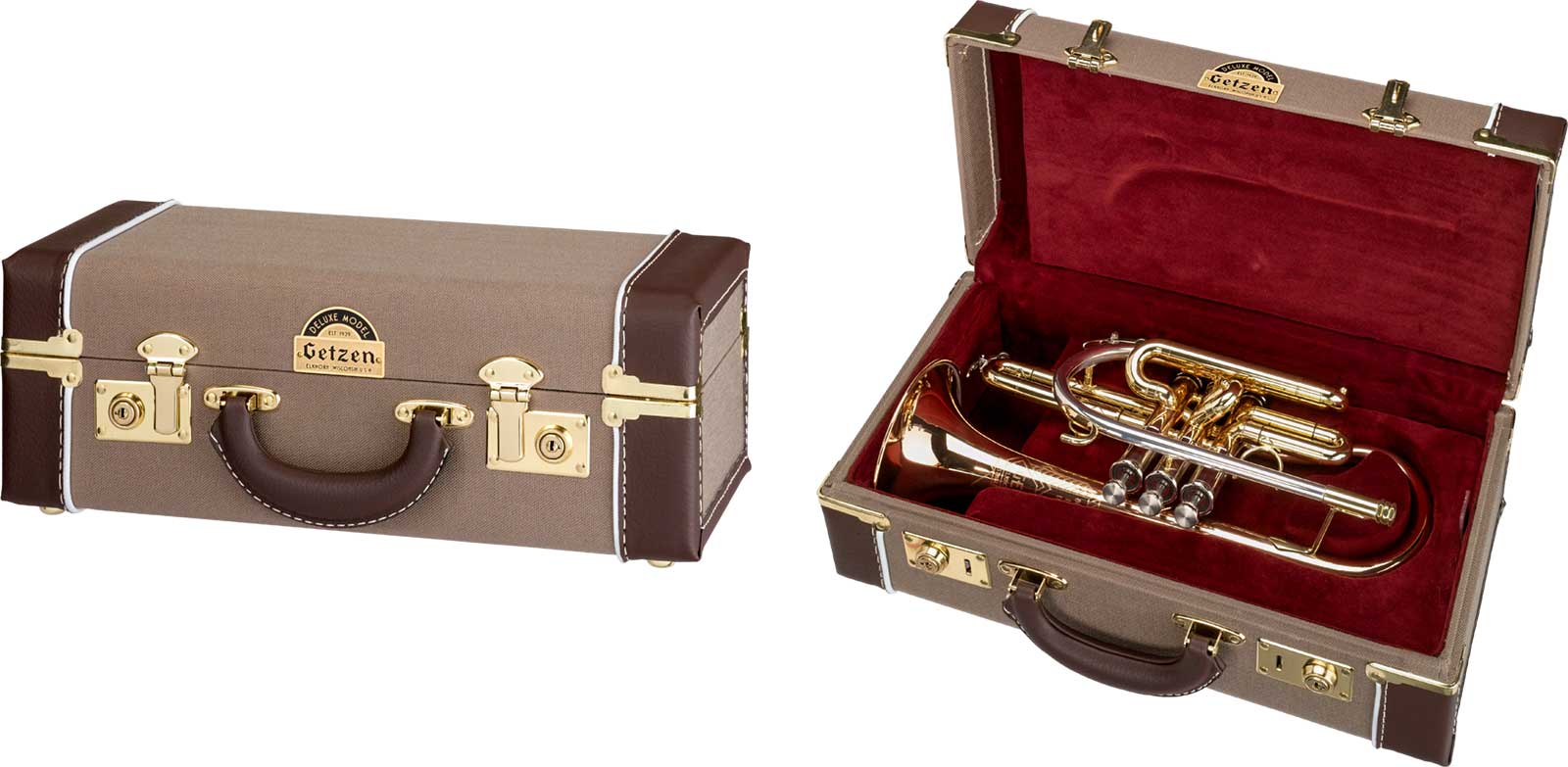 800DLX Eterna “Deluxe” Bb Cornet – Getzen