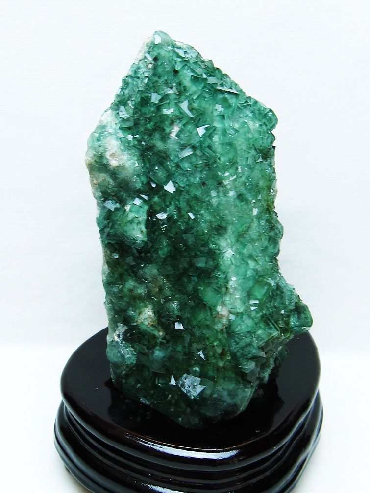 1.6Kgパワーストーン 天然石 緑フローライト原石[T726-1672]