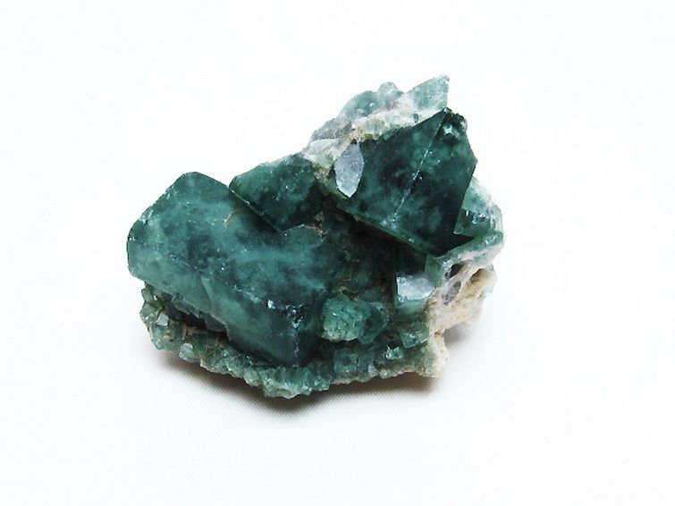 パワーストーン 天然石 フローライト原石[T750-3964]