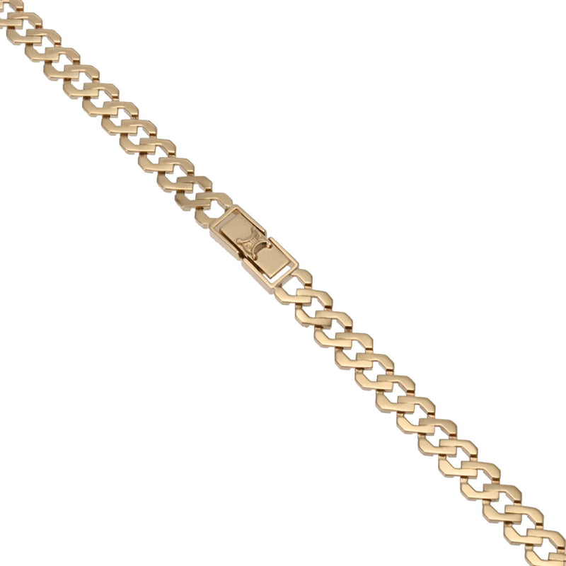 セリーヌ マカダム チェーン - レディース K18イエローゴールド