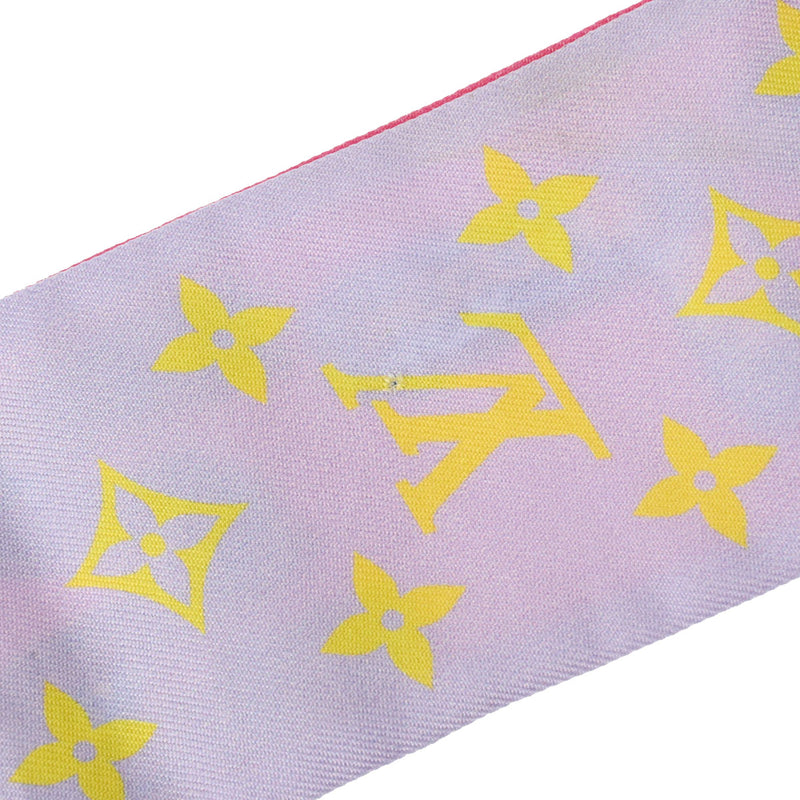 ルイヴィトンバンドー BB ピンク/パープル レディース シルク100