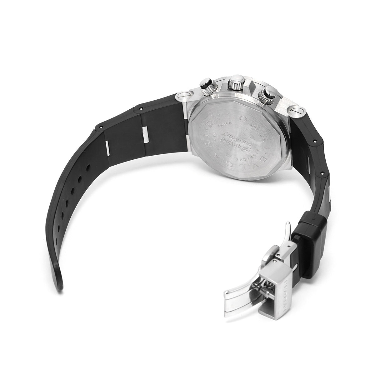 ブルガリディアゴノ スクーバ フライバッククロノグラフ メンズ 腕時計